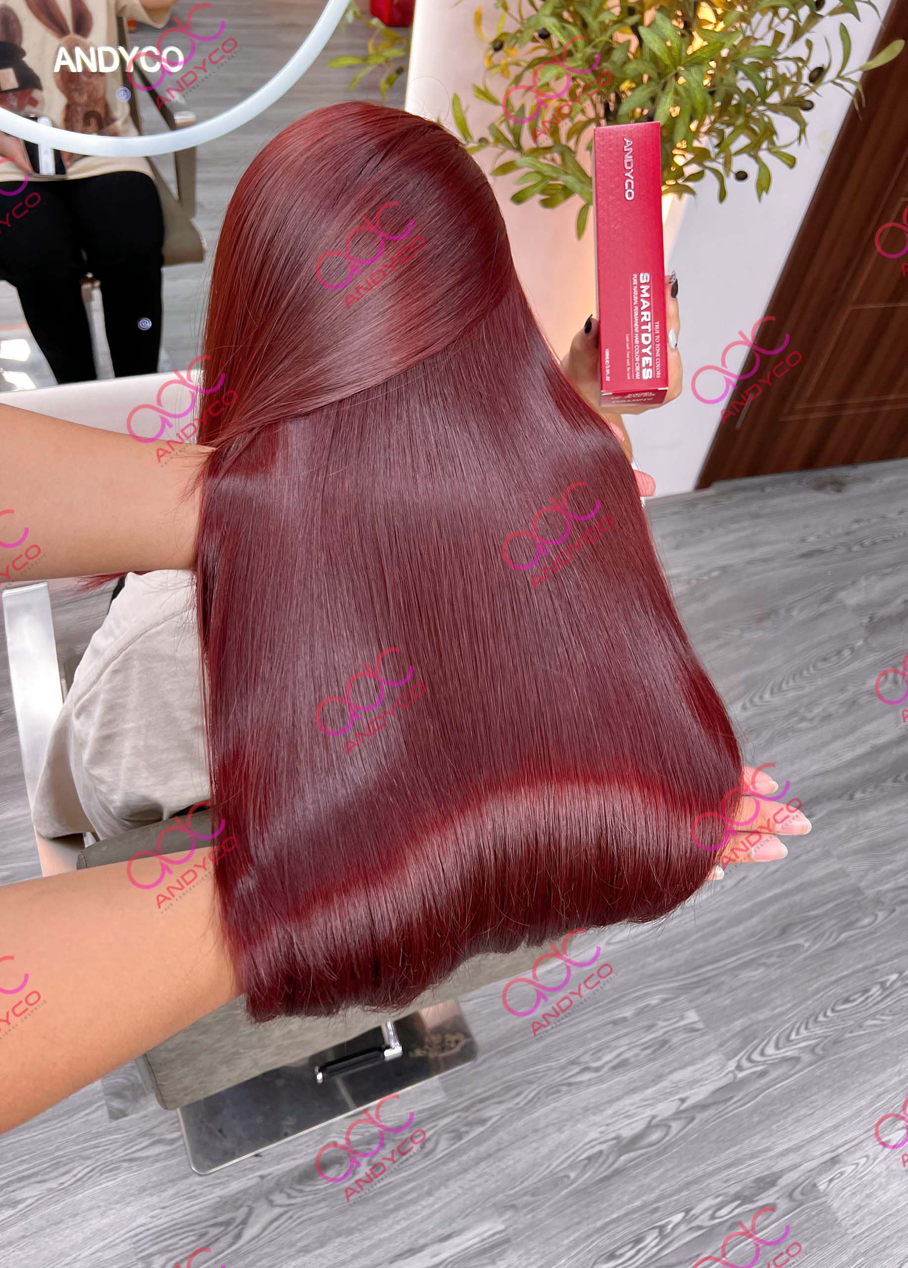 Thuốc nhuộm tóc màu NÂU ĐỎ không cần tẩy tóc Kirei Hair, KireiHair,  KIREIHAIR | Shopee Việt Nam